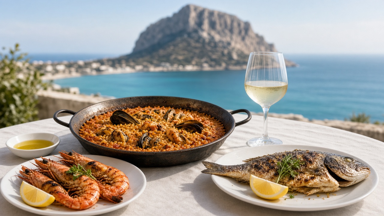 Meeres-Reis und mediterrane K&uuml;che in Calpe